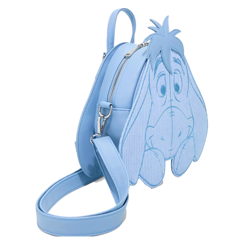 Winnie the Pooh Eeyore Corduroy Figural  Convertible Mini Backpack & Crossbody Bag - Disney, , hi-res view 3